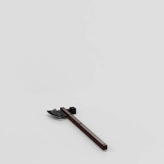 破刃战斧 3D model for Creative Projects