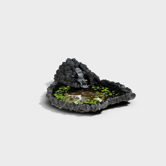 Lava Pool 3D model