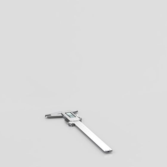 High-Detail Electronic Caliper 3D model