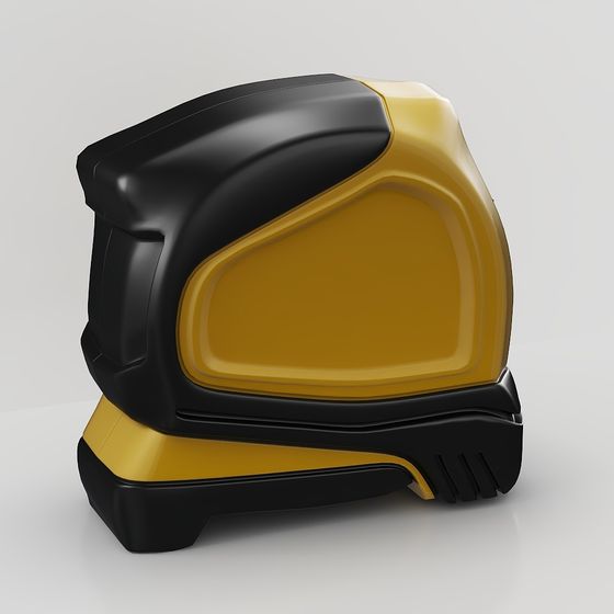 Stylish Low-Polygon Measuring Tape 3D Model