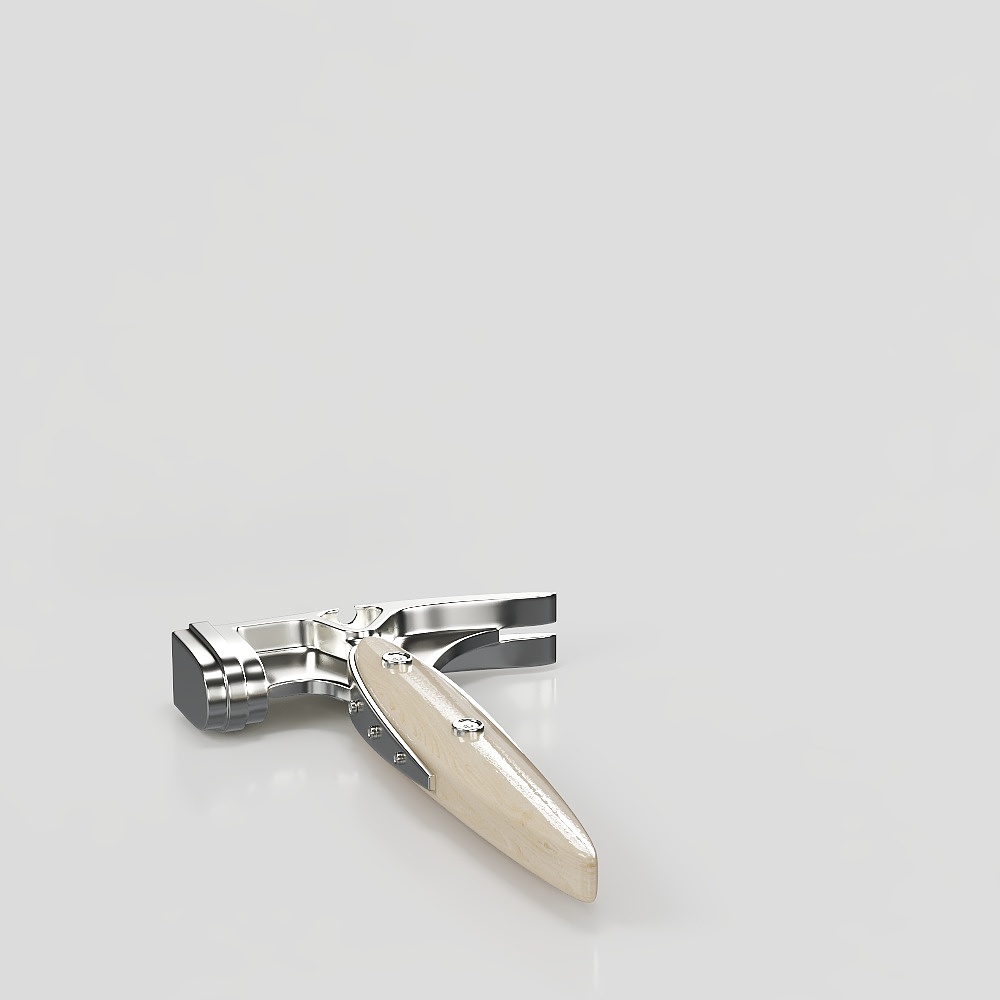 Industrial Style Scissors 3D model