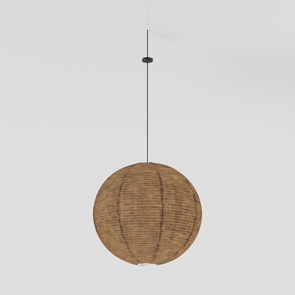 Elegant Low Poly Chandelier 3D Model – Woven Design