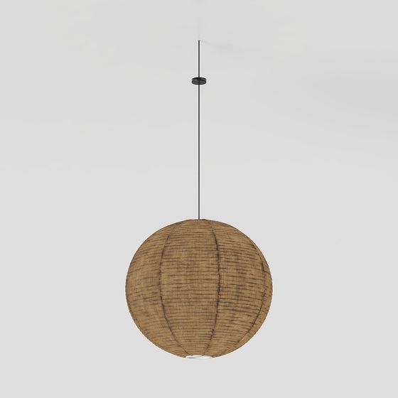 Elegant Low Poly 3D Chandelier Model