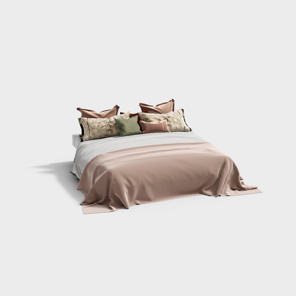 American double bed bedding