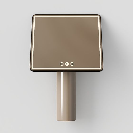 Elegant Smart Mirror 3D Model for Modern Spaces