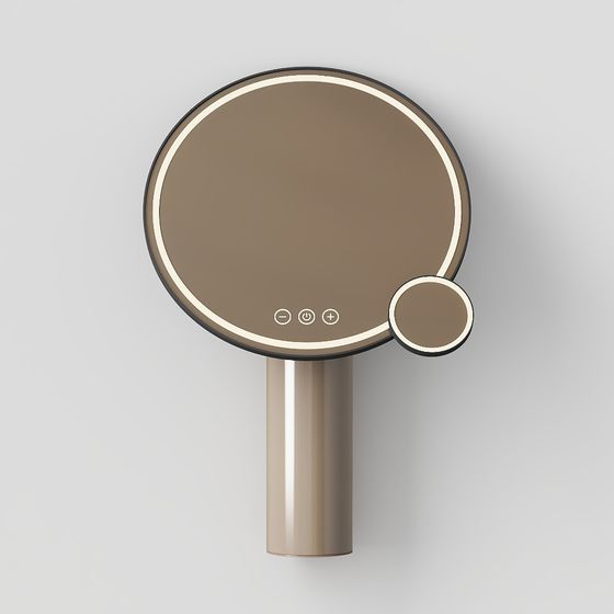 Stylish Intelligent Makeup Mirror 3D model