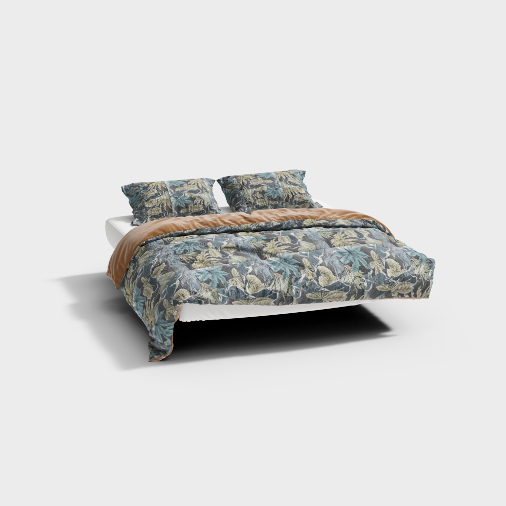 Literie de lit double américaine