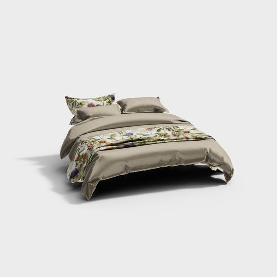 Cozy Retreat 3D model for Comfortable Spaces