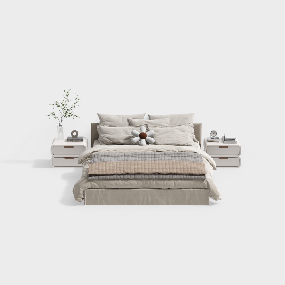 Set Letto Stile Francese Country