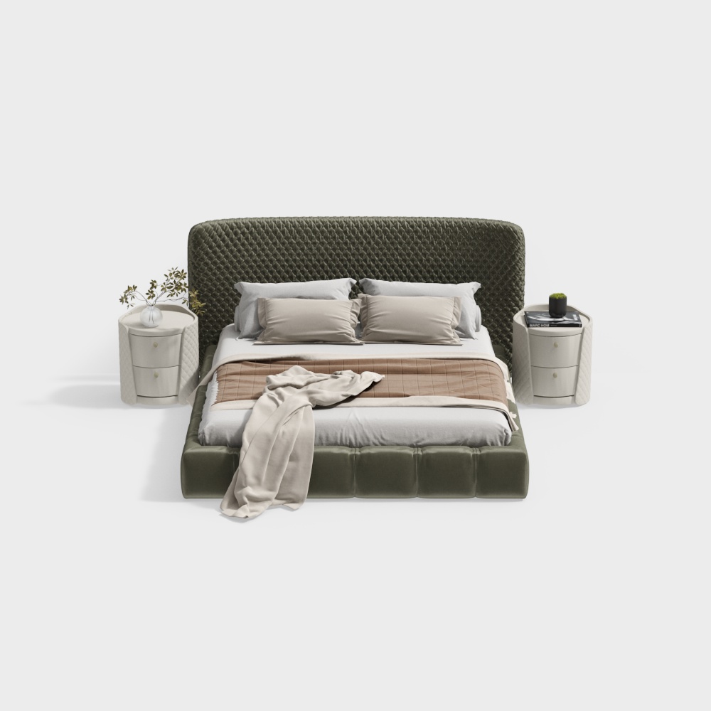 Bộ giường phong cách Pháp đồng quê