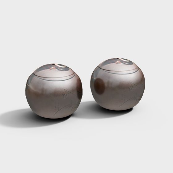 Zen Tea Canister 3D model for Tranquil Spaces