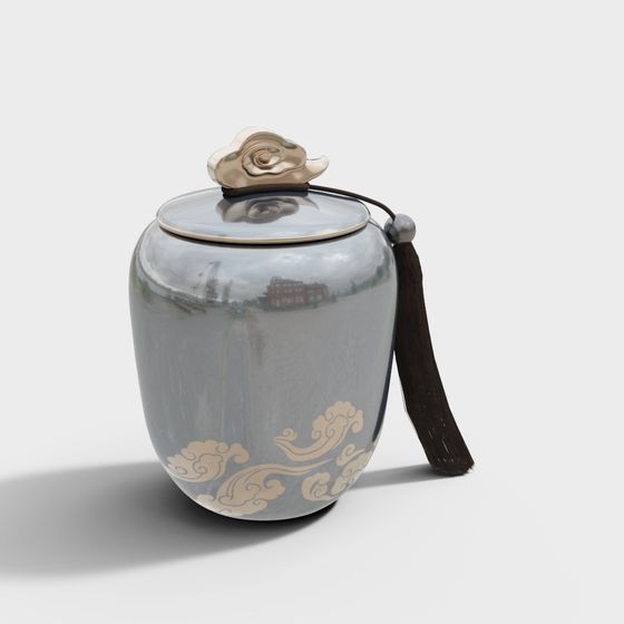 Sophisticated Tea Can 3D model for Creative Projects