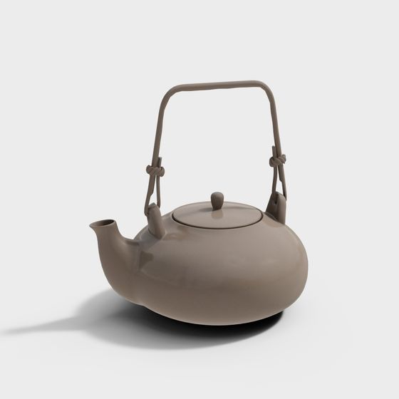 Minimalist Tea Pot 3D model