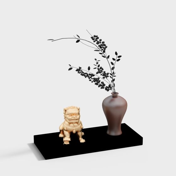 Eastern Elegance 3D model for Creative Projects