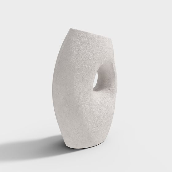 Abstract Stone Sculpture 3D model
