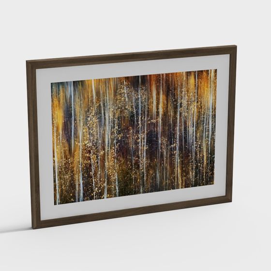 Morning Light Forest 3D Model