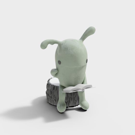 Adornos de escultura de muñeca