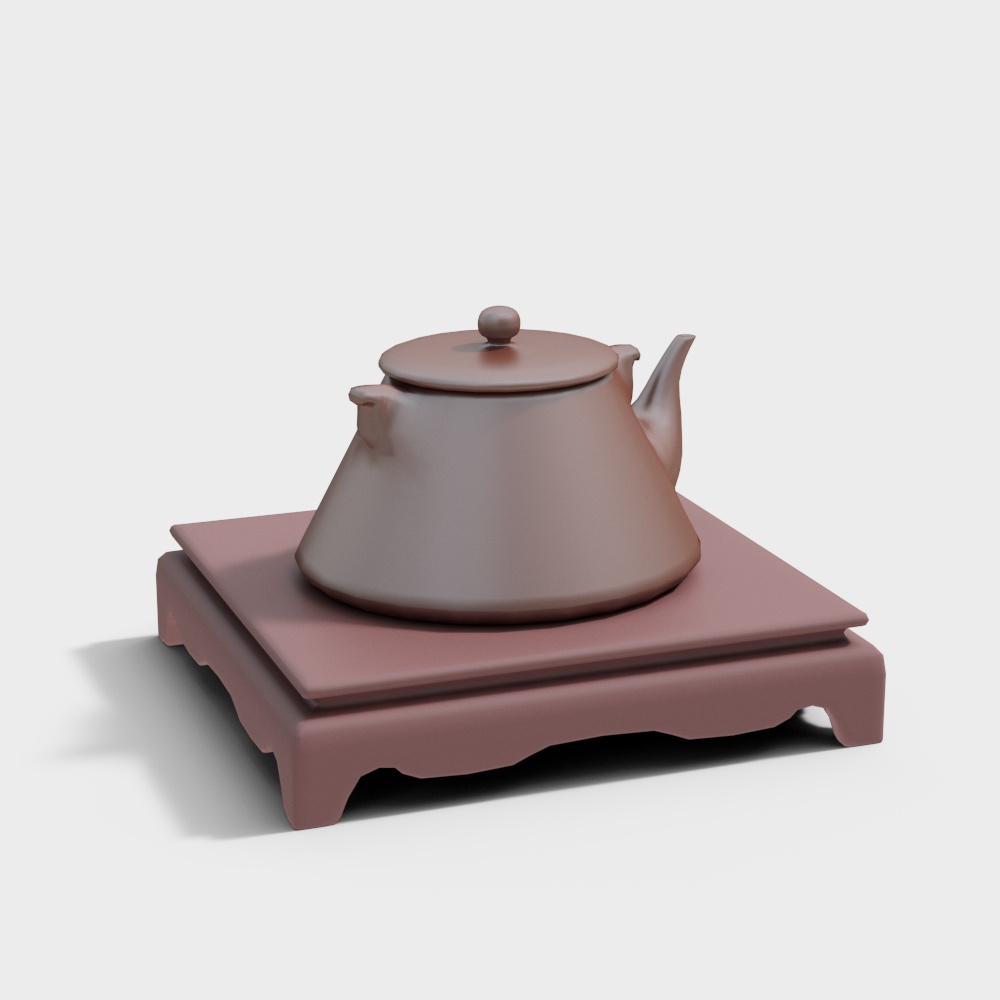 tea set sculpture ornaments