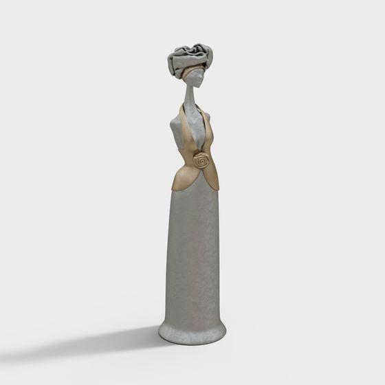 Elegant Dancer 3D model for Virtual Creations