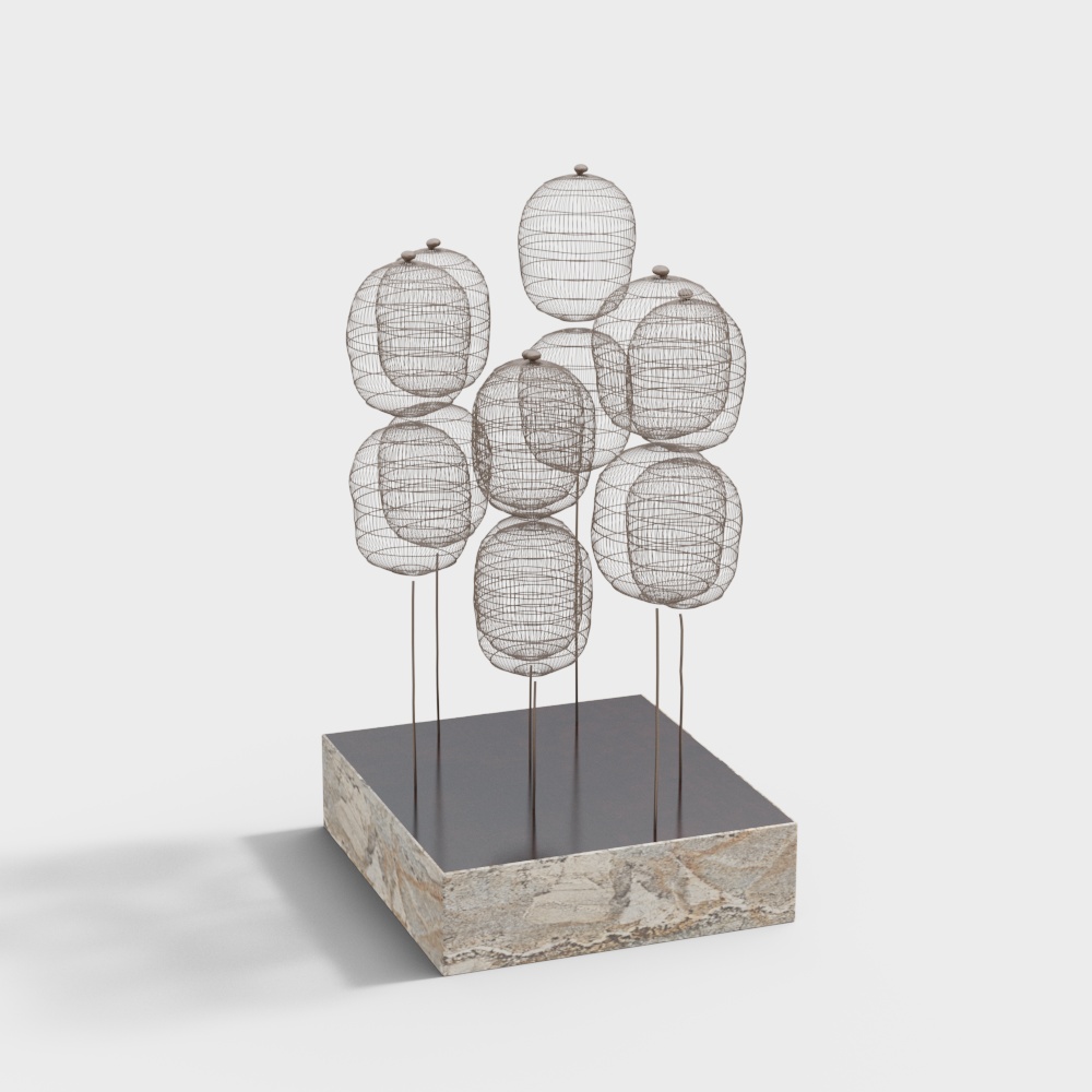 lantern sculpture ornaments