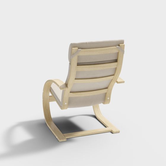 Cozy Lounge Chair 3D model