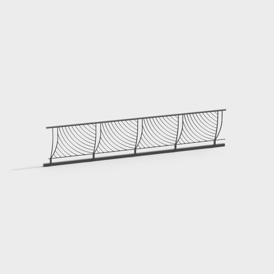 Urban Rhythm Railing 3D model