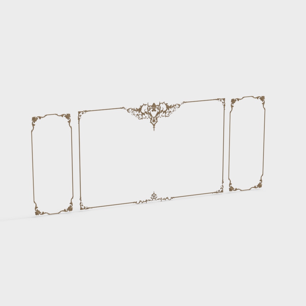 French Bedroom Background Wall