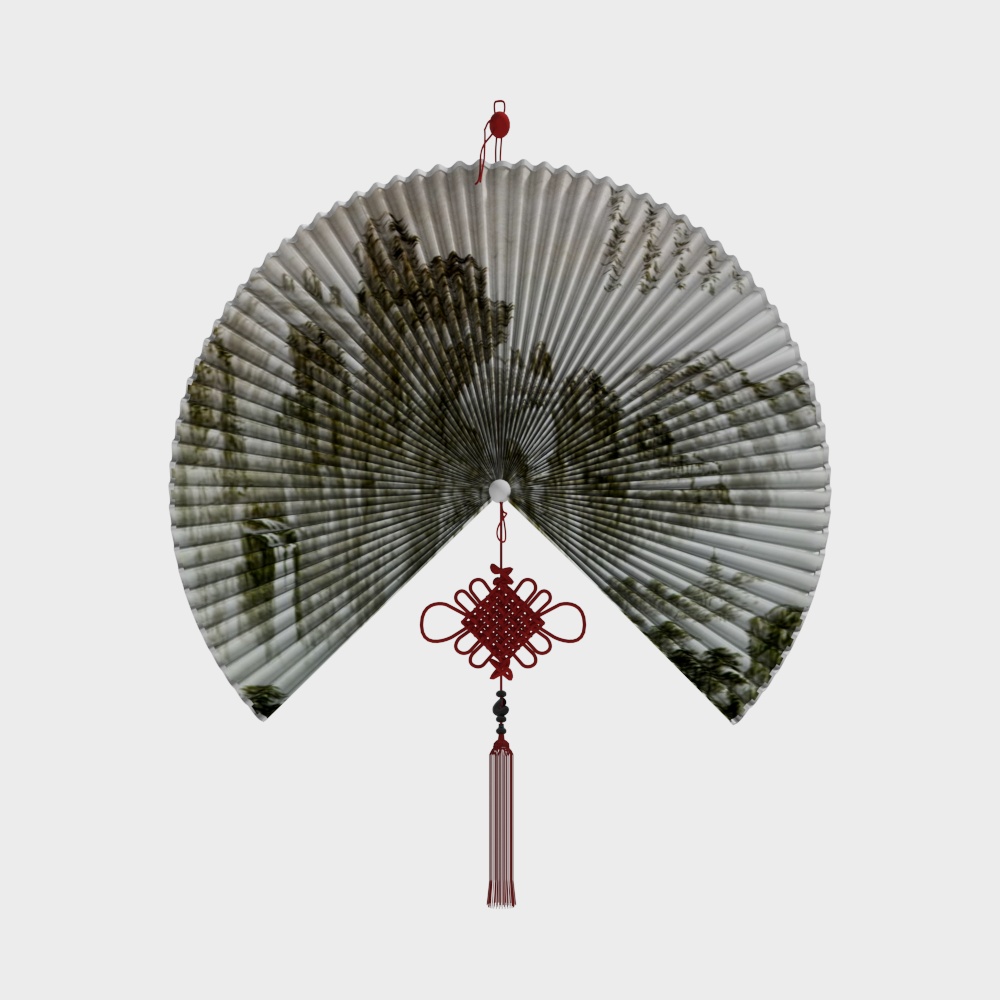 Новая китайская стильная подвеска для стенки с вентилятором