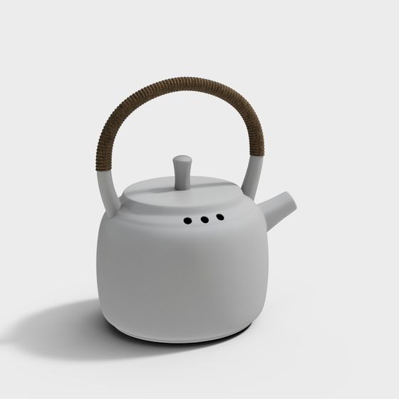 Minimalist Teapot 3D model