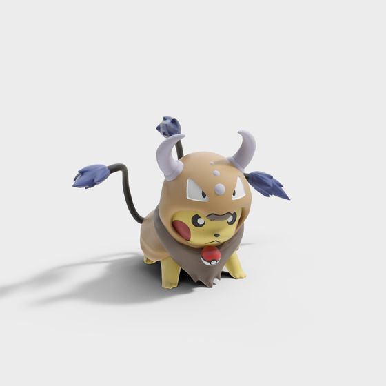 Cute Fantasy Monster 3D model for Creative Projects