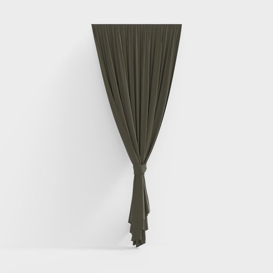 Elegant Drapes 3D model