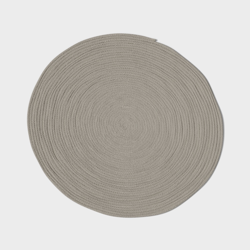 Cozy Rug 3D Model – Circular Low-Poly Design