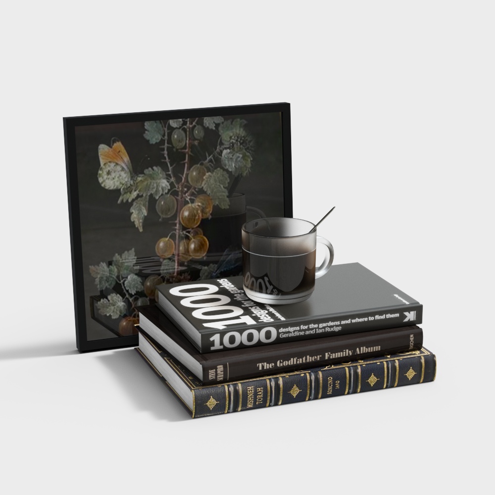 Modern mid-century style jewelry set