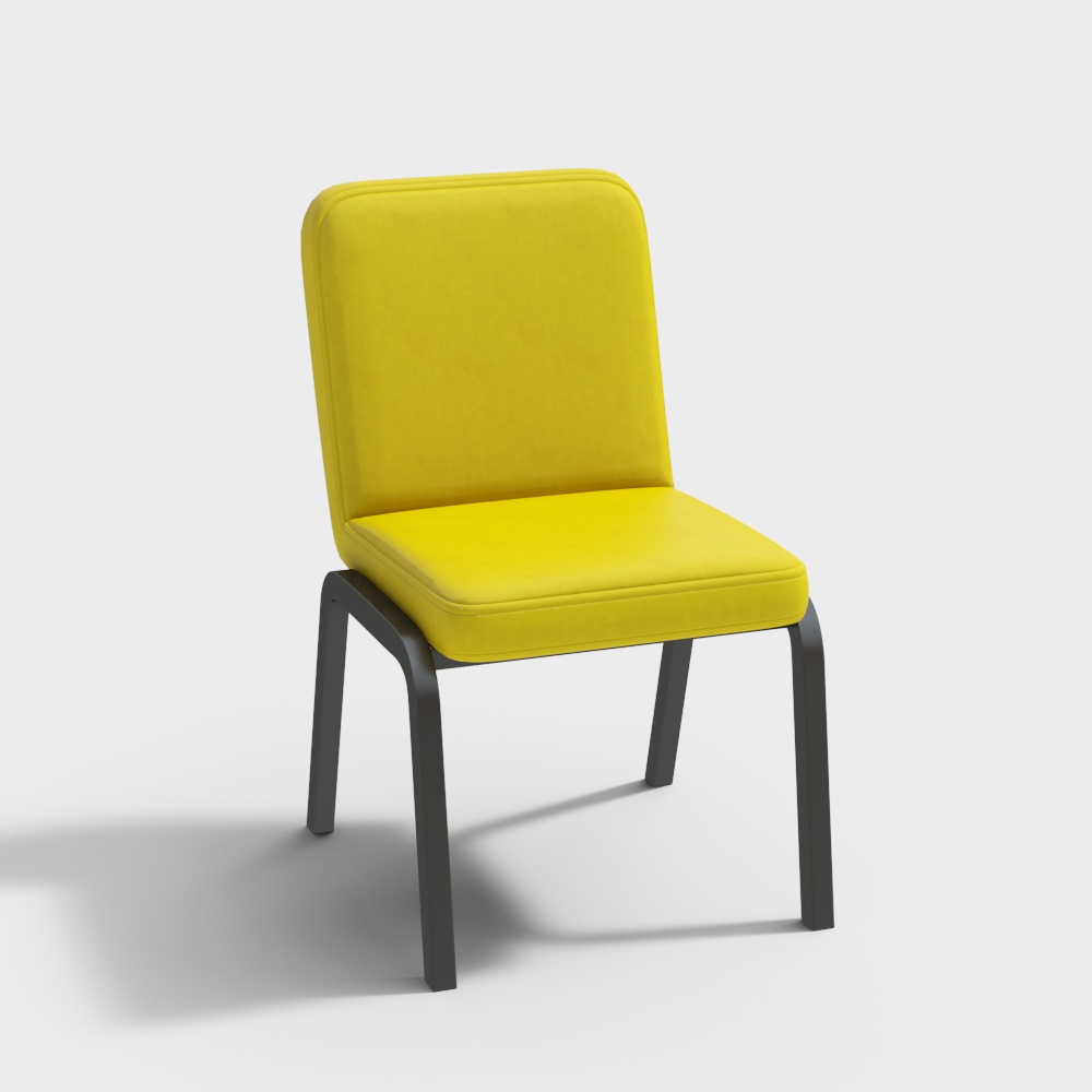 Children's chair-CY681_yellow