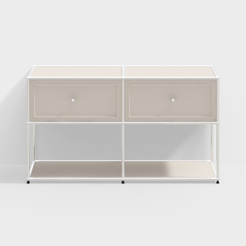 Urban Storage Unit 3D Model – Low-Poly Interior Storage