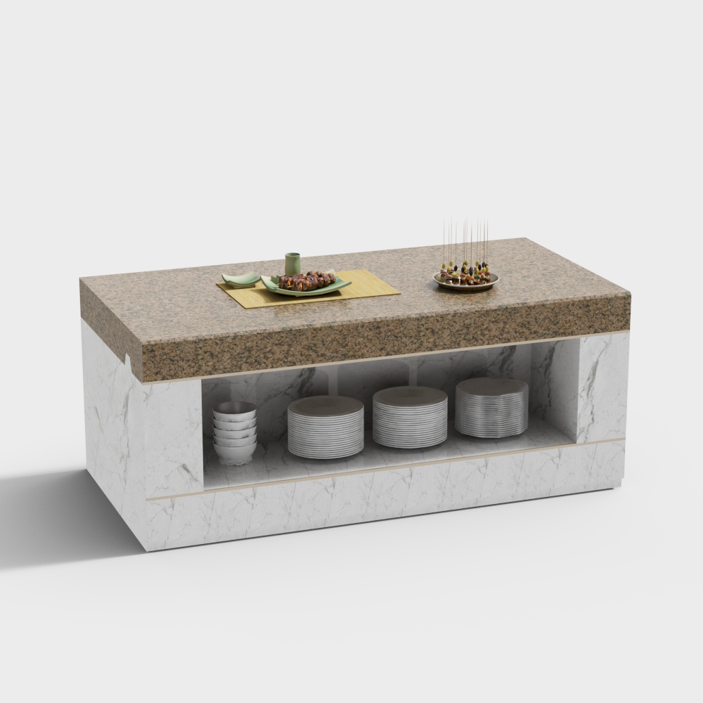 酒店自助餐櫃檯