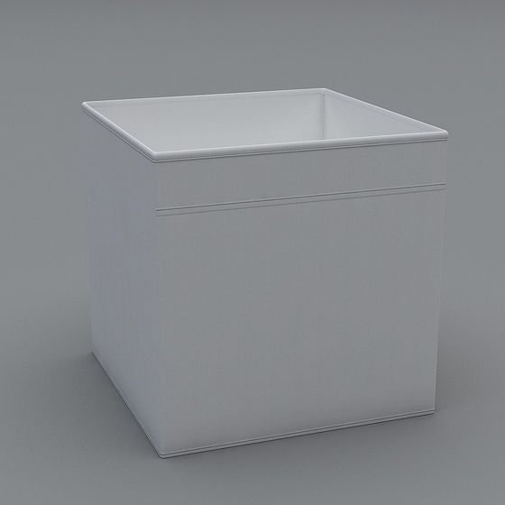 Urban Cube 3D model: Minimalist Elegance