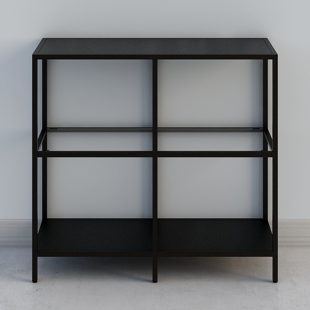 Come Home KABUL-shelving unit-100x36x93-Black