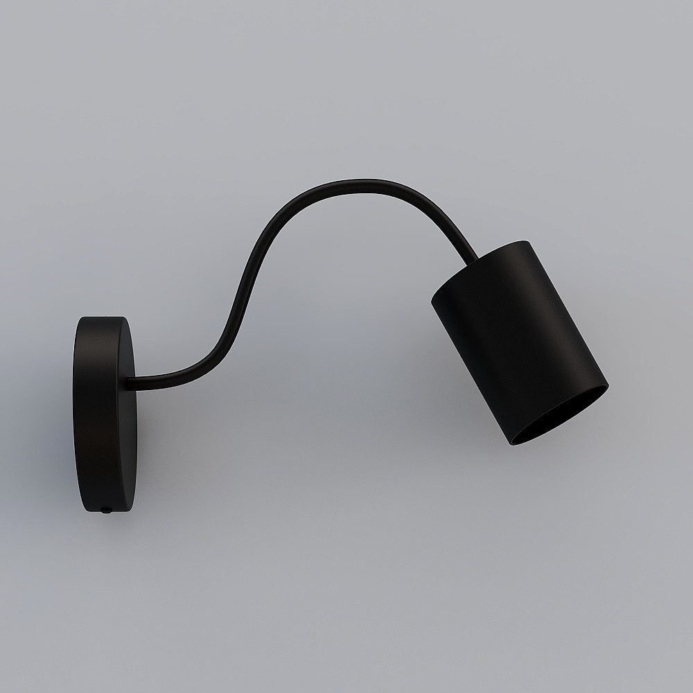 カムホーム ニューラル ＬＥＤ 壁/クランプ スポットライト 40x15x10 黒