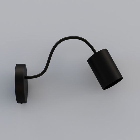 カムホーム ニューラル ＬＥＤ 壁/クランプ スポットライト 40x15x10 黒