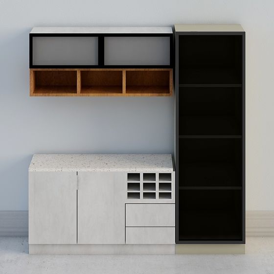 Urban Storage Shelf 3D model