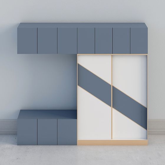 Urban Corner Cabinet 3D model