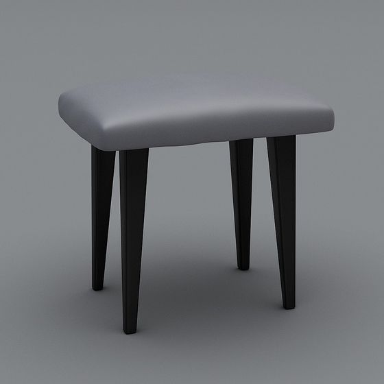 Stylish Urban Stool 3D model for Modern Spaces