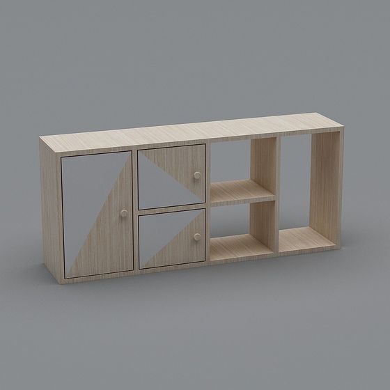 Urban Corner Cabinet 3D model