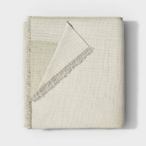 Come Home MAGNOLIA -Decke-125x150x-Off-weiß