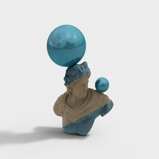 Divine Balance 3D Model for Creative Projects