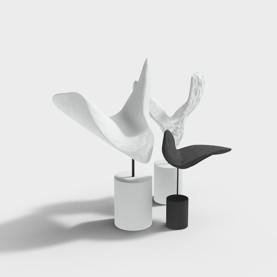 Abstract Art Sculpture 3D model