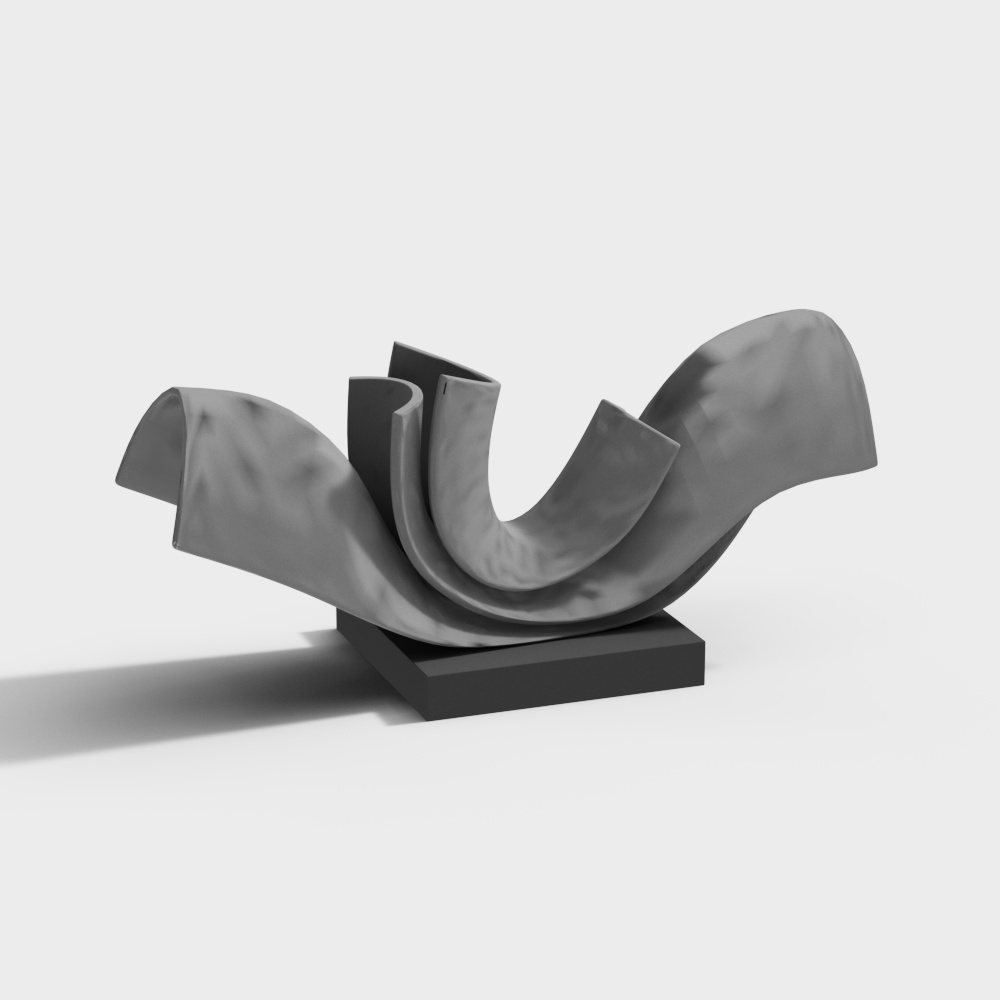 Abstract Petal 3D model