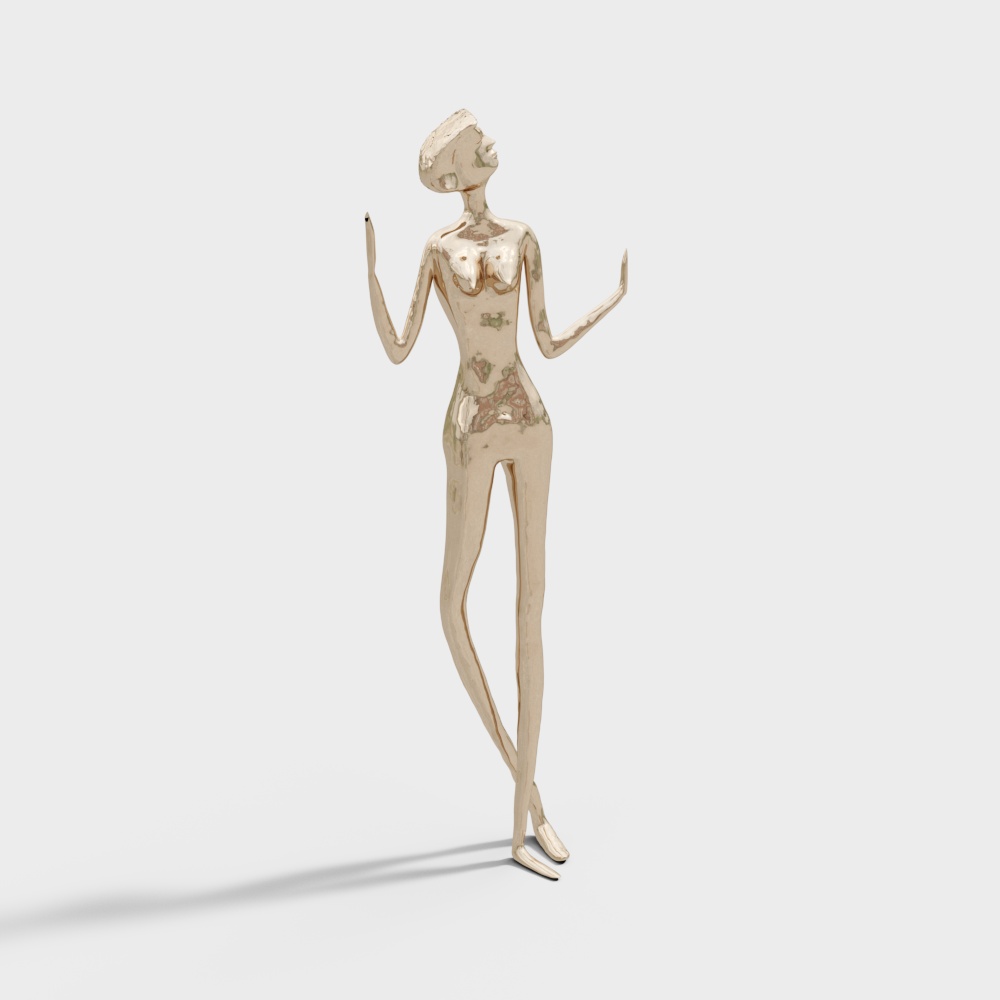 metal sculpture ornaments