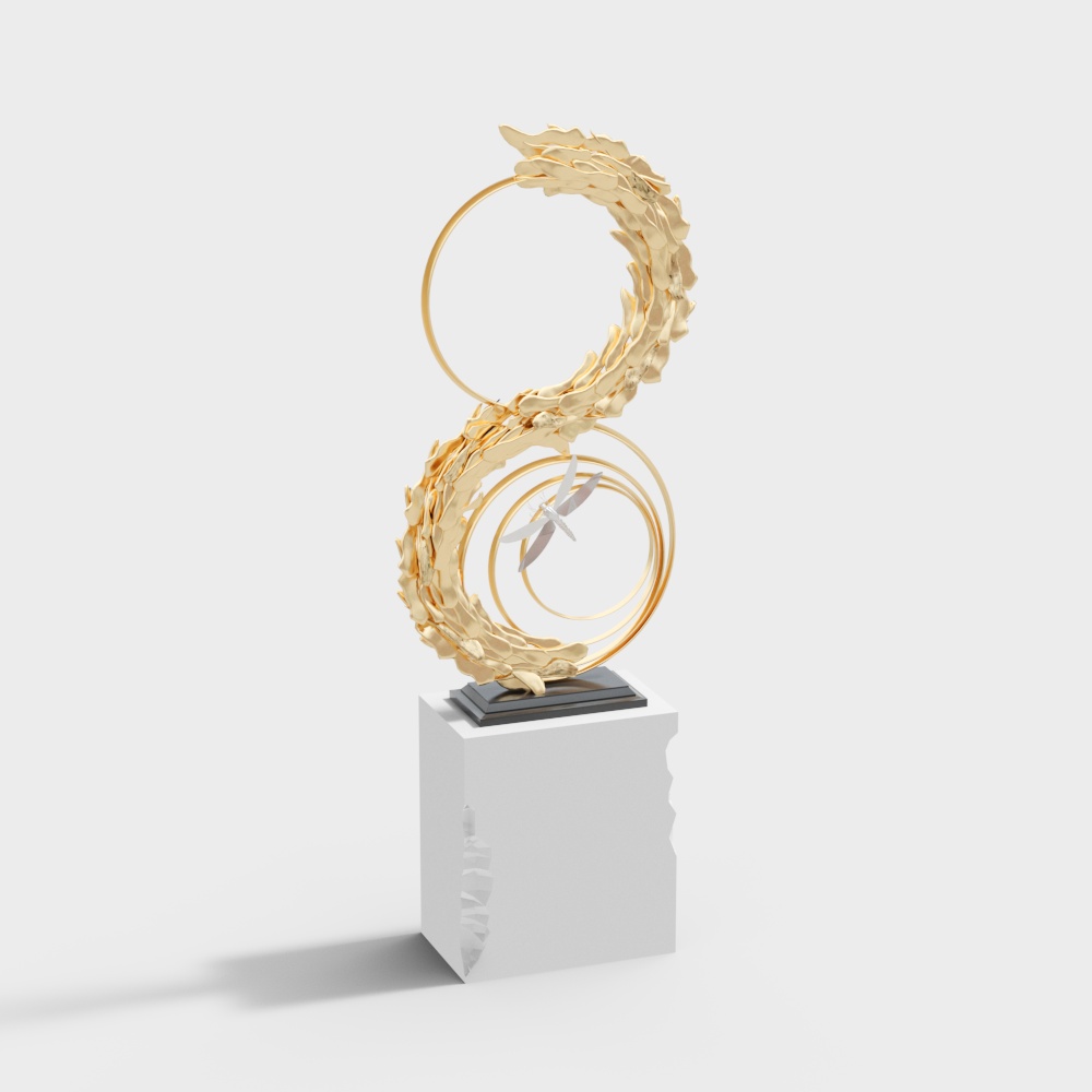 metal sculpture ornaments